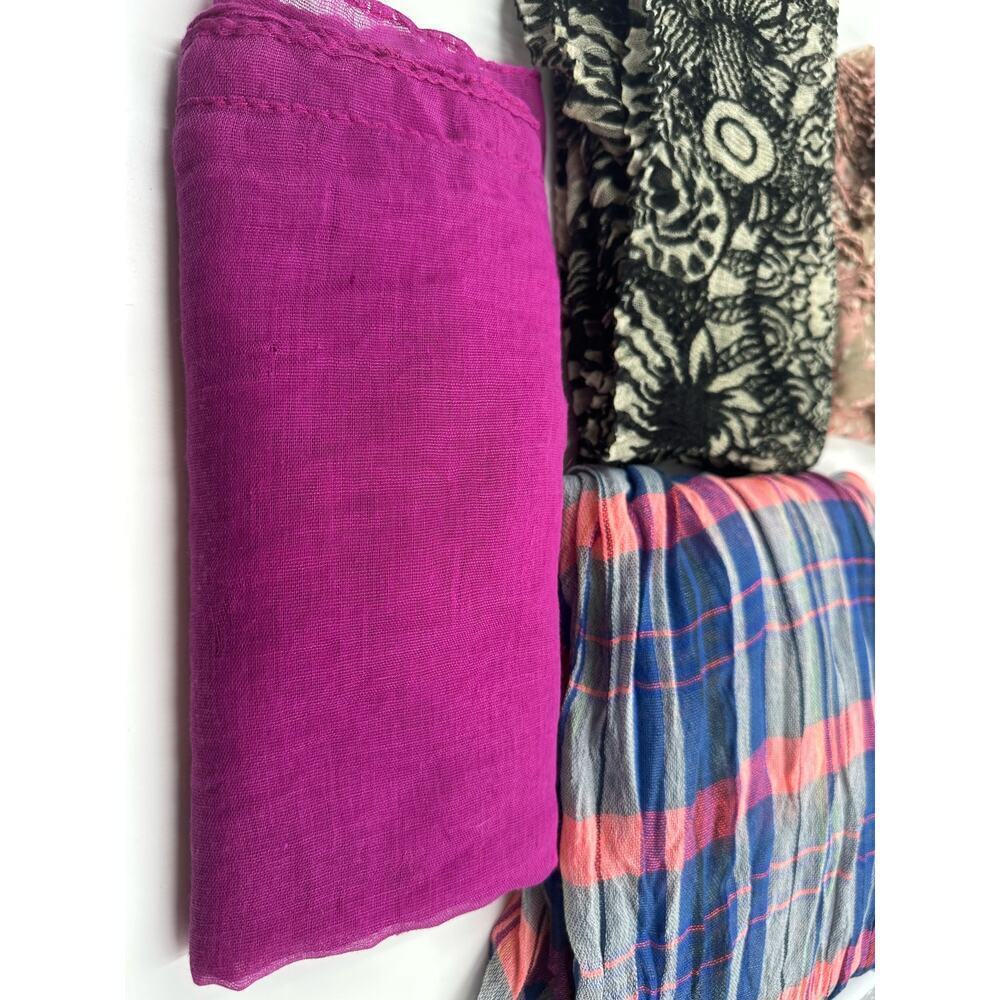 Lot of 5 Woman Scarves New - Picture 4 of 7